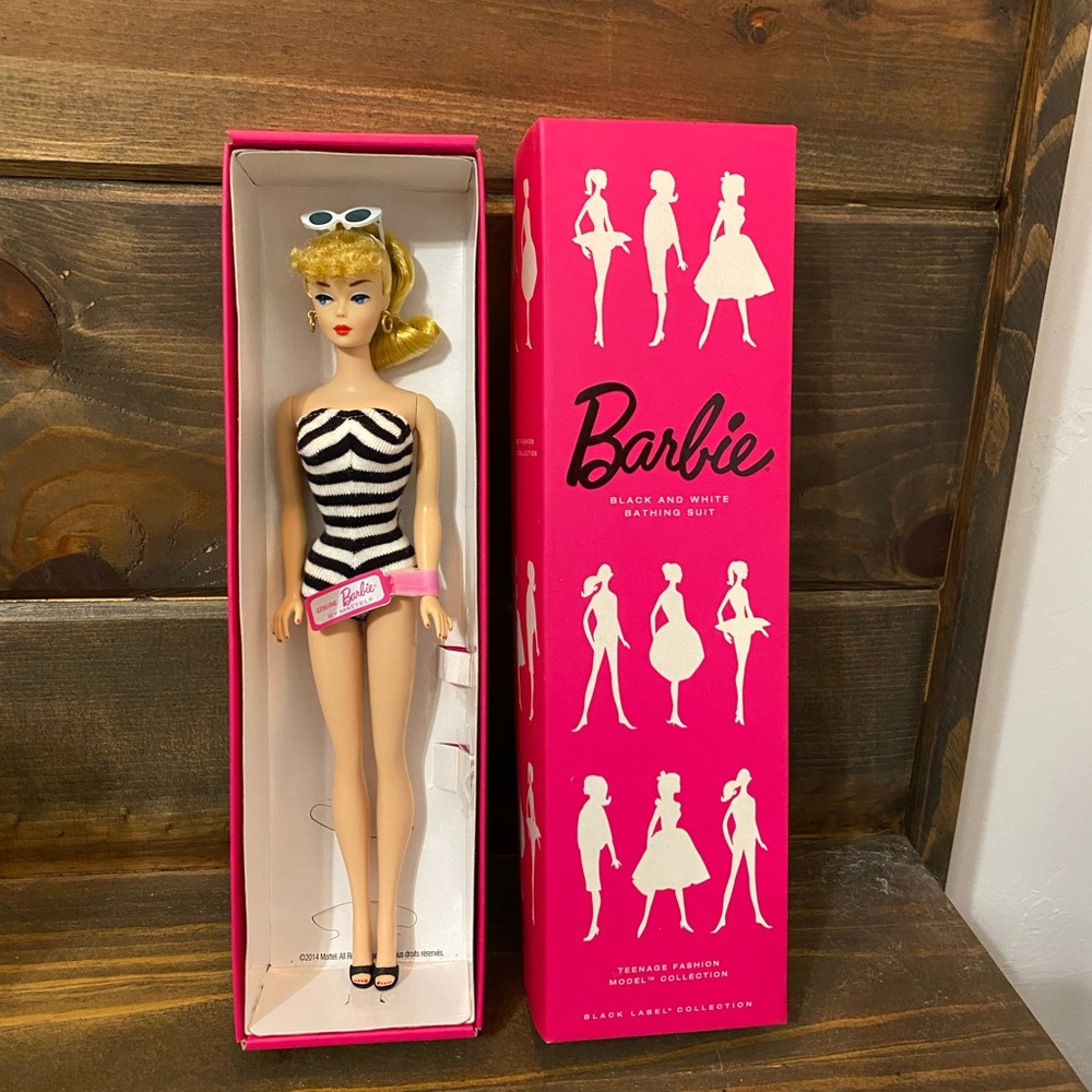 Barbie Black and White Bathing suit